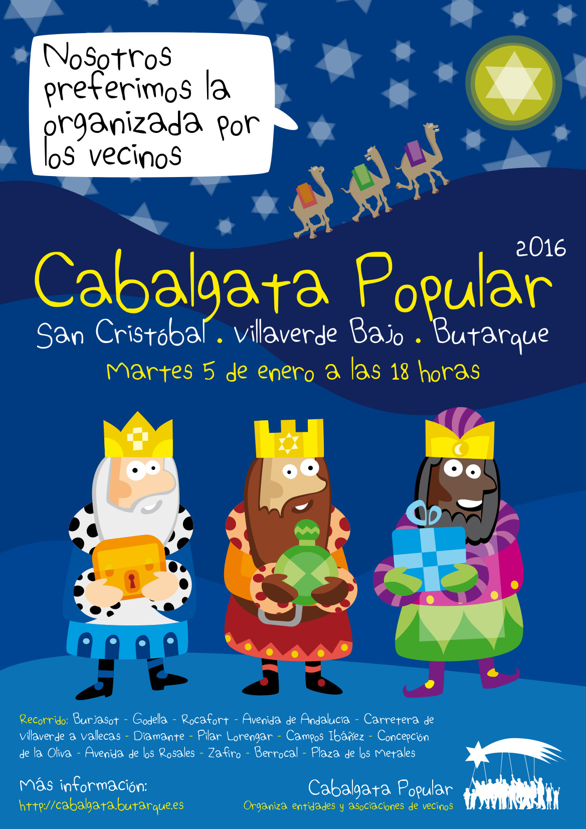 Cabalgata Popular de Villaverde 2016