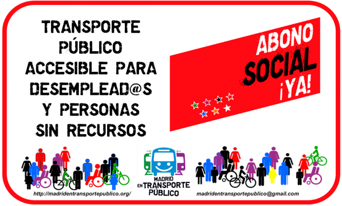 Aprobada la propuesta de crear un Abono Social de Transportes en Madrid