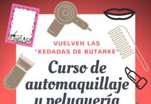 Vuelven las Kedadas en Butarke con un taller de automaquillaje y peluquería