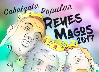 Cartel de la Cabalgata Popular de Villaverde 2017
