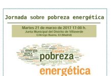 Jornada sobre pobreza enerǵetica en Villaverde Jornada sobre pobreza enerǵetica en Villaverde