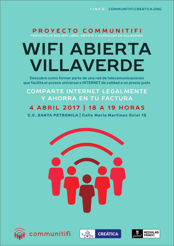 Presentación del proyecto Wifi abierta Villaverde