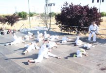 Exhibición Kárate Exhibición de Kárate