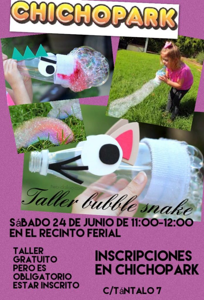 Taller de bubble snake