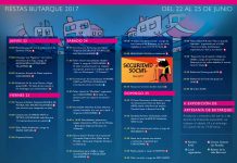 Programa de las Fiestas de Butarque 2017