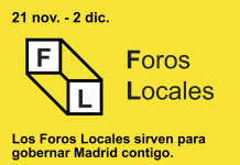 Tercer plenario de Foros Locales: seguimos haciendo barrio