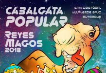 Cartel de la Cabalgata Popular de Villaverde 2018