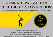 Remunicipalización: del dicho a los hechos