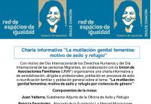 Charla informativa: Mutilación genital Femenina motivo de asilo o refugio en la biblioteca Maria Moliner