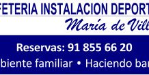 Cafetería Instalación Deportiva María de Villota