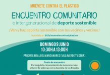 Encuentro comunitario e intergeneracional de deporte sostenible el 9 de Junio