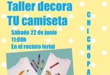 Taller infantil de manualidades “Decora tu camiseta”