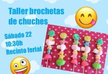 Taller infantil de manualidades «Brochetas de chuches»