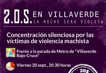 Concentración silenciosa por las víctimas de violencia machista el viernes 20 de septiembre