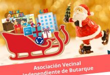 Papá Noel vuelve a Butarque el 22 de Diciembre para visitar a los niños y niñas del barrio