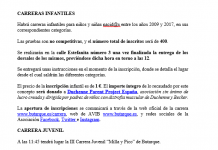 Reglamento Carrera Popular Juvenil-Infantil de Butarque 2021