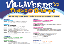 Programa de las fiestas de Butarque 2025