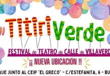 El Festival de Teatro de Calle Titiriverde se celebra este fin de semana ¡con nueva ubicación!