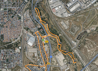 Recorrido de la Carrera Popular de Butarque – Villaverde 2025