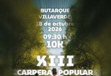 Abiertas las inscripciones de la XIII Carrera Popular de Butarque – Villaverde 2026